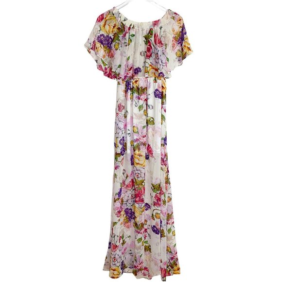 Show Me Your Mumu Hacienda Floral Maxi Dress Sz M - Picture 2 of 9